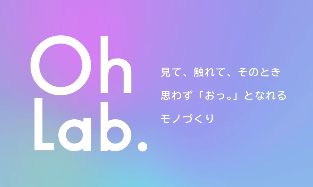 Oh_Lab.Portfolioサイトバナー